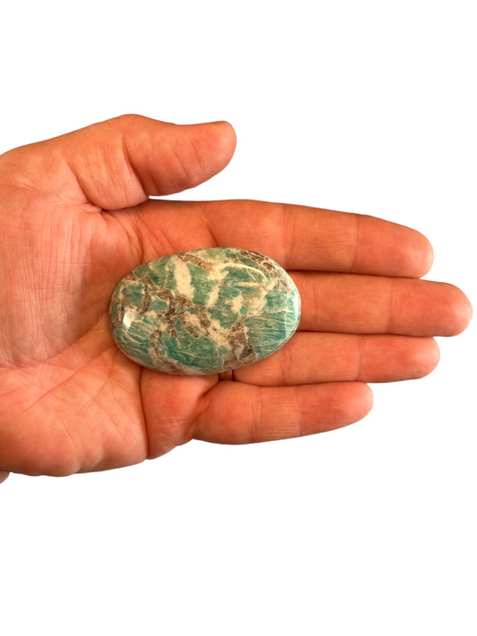 Amazonite Palm Stone