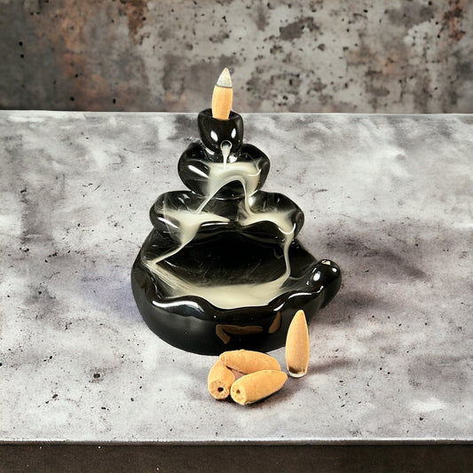 Waterfall Backflow Incense Burner