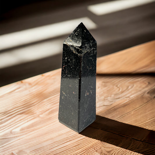 Small Black Tourmaline Tower