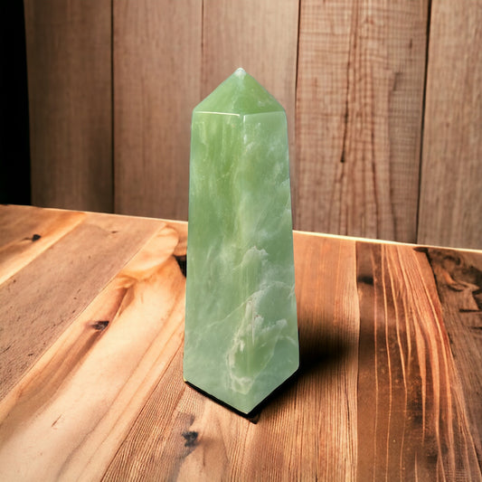 Small Burmese Jade Tower