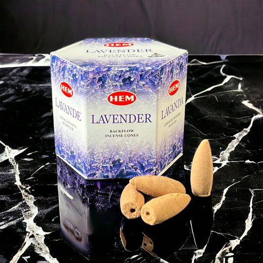 HEM Lavender Backflow Incense Cone