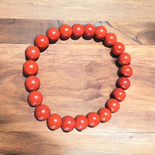 Red Jasper Bracelet 8mm