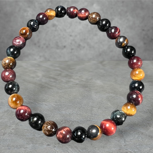 Red Tiger Eye Bracelet 6mm