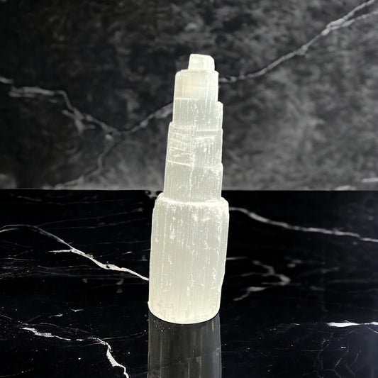 6" Selenite Tower