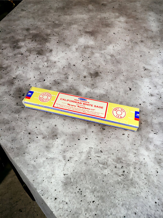 Nag Champa California White Sage Incense 15g.