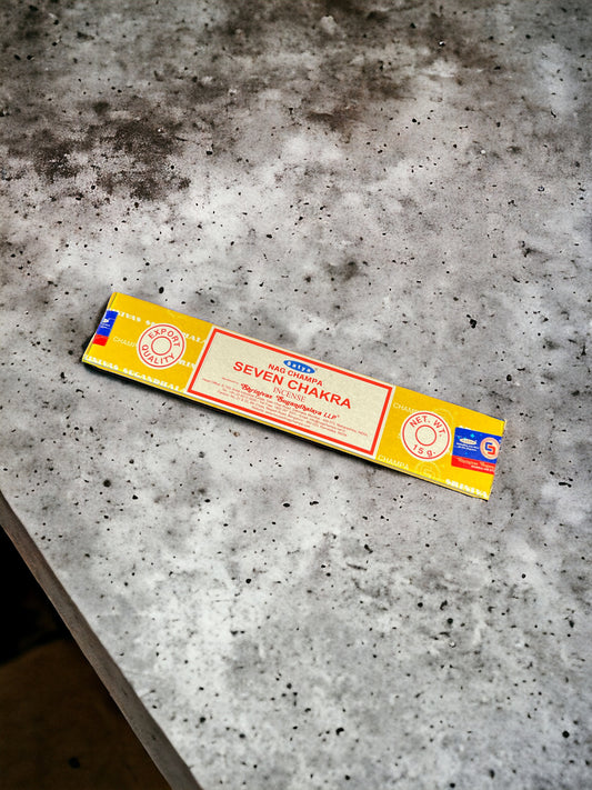 Nag Champa Seven Chakra Incense 15g.