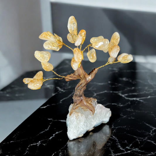 6" Feng Shui Tree- Citrine