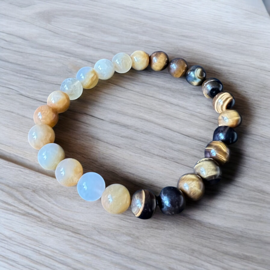 Golden Healer & Tigers Eye Bracelet 8MM