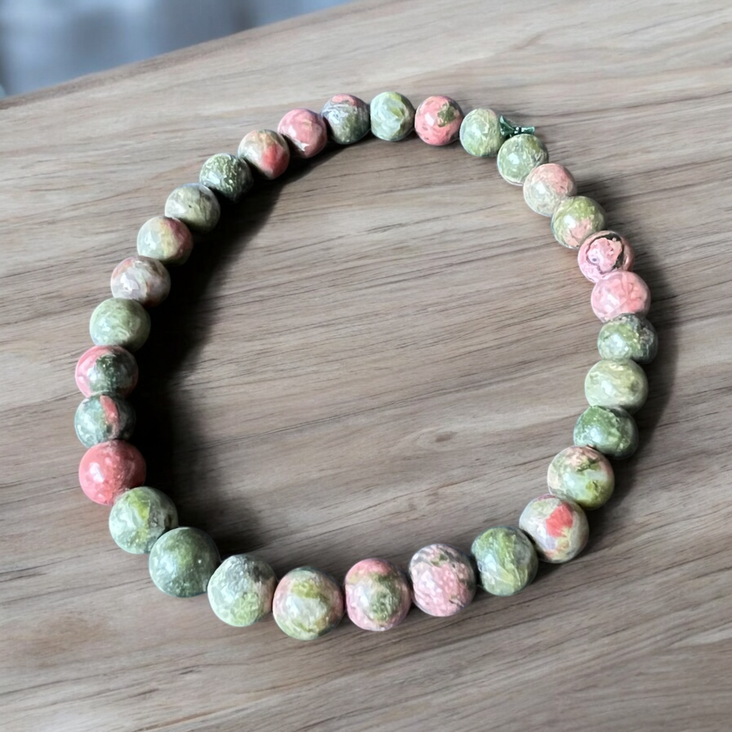 Unakite Bracelet 6MM