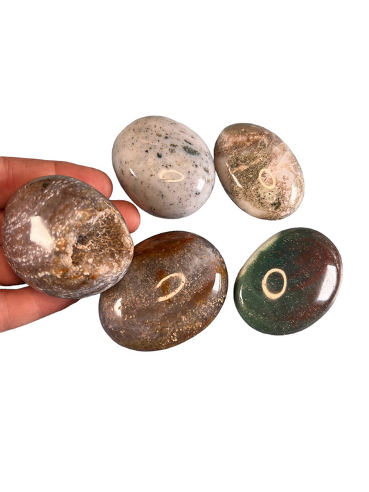 Sea Jasper Palm Stone