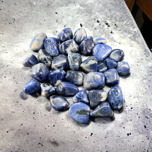 Sodalite Tumbles